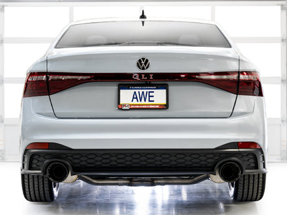 AWE Tuning 22-25 Volkswagen Jetta GLI Track Edition Exhaust - Diamond Black Tips