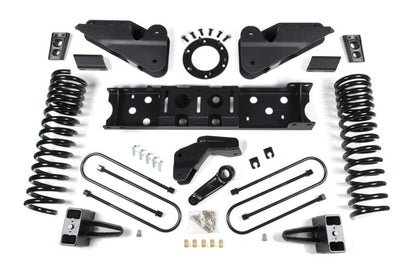 Zone Offroad 2019 Ram 3500 4.5in Radius Arm Brkt 3in Rr Block w/ Overload 8-Bolt T-Case Nitro Shocks
