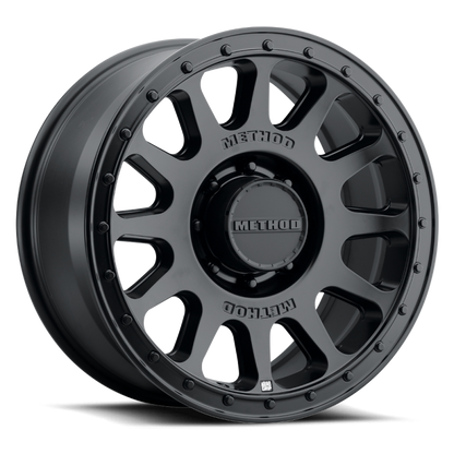Method MR709 HD Bead Grip 20x 9in / ET12 / 8x6.5 BP / 121.3mm Bore - Black Wheel