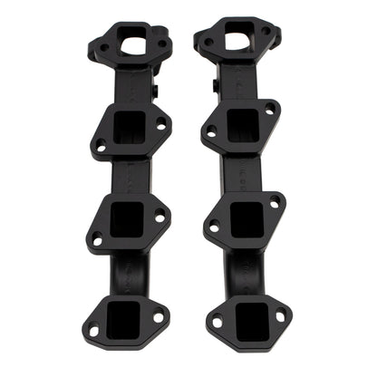 Wehrli 01-04 Duramax LB7 Billet Exhaust Manifold & SS Up Pipes w/ Gaskets and ARP Hardware