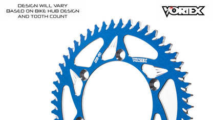Vortex Racing 36 Tooth 520 Rear Sprocket - Blue