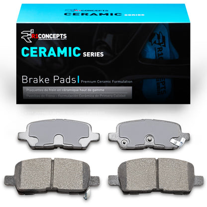 R1 04-16 Pontiac Grand Prix Rear Ceramic Brake Pads
