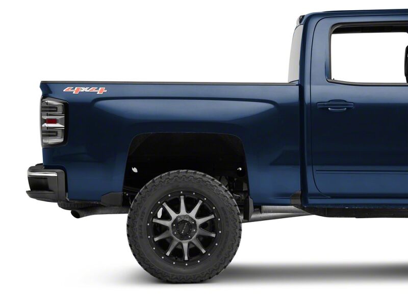 Raxiom 14-18 Chevrolet Silverado 1500 LED Tail Lights/SeqTurn Signals- Chrome- Smoked Lens