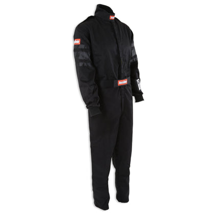 RaceQuip Black SFI-1 1-L Suit - Large