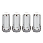 McGard SplineDrive Lug Nut (Cone Seat) M14X1.5 / 1.935in. Length (4-Pack) - Chrome (Req. Tool)