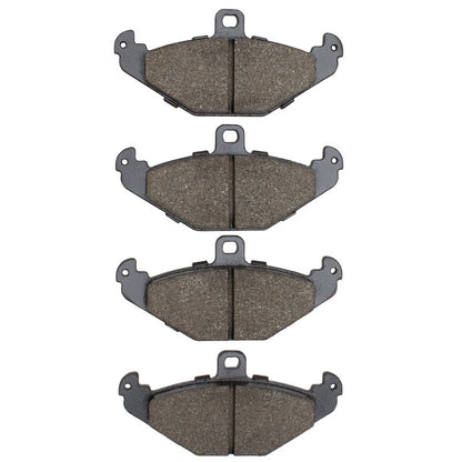 R1 97-11 Tesla Roadster Rear Semi Met Brake Pads