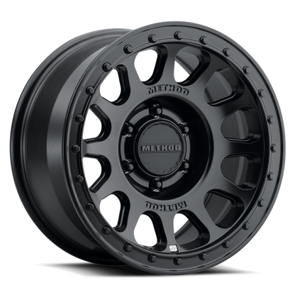 Method MR709 HD Bead Grip 18x 9in / ET12 / 6x135 BP / 87mm Bore - Black Wheel