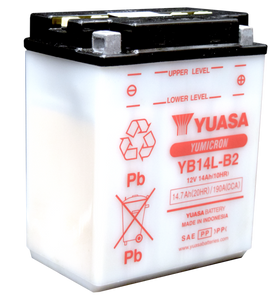 Yuasa YB14L-B2Yumicron CX 12 Volt Battery