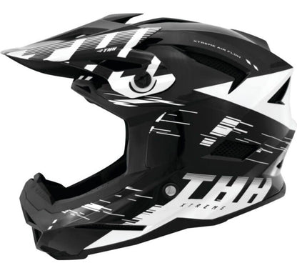 THH Helmets T-42 BMX Xtreme  Black/White Youth - Small