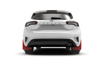 Rally Armor 19-24 Ford Focus ST MK4 Red UR Mud Flap w/White Logo