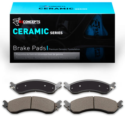 R1 21-26 GMC Savana 2500 Rear Ceramic Brake Pads