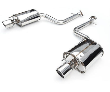Invidia 13+ Lexus IS 250/IS 350 Q300 w/ Rolled Titanium Tips Axle-Back Exhaust