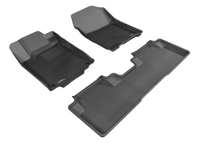 3D MAXpider 12-16 Honda CR-V Kagu Black Full Set
