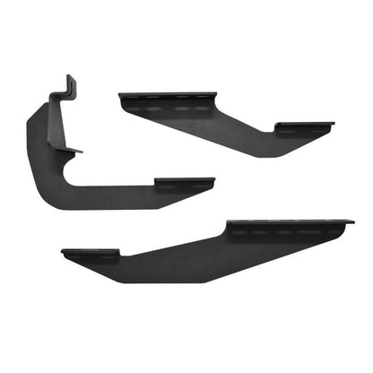 Westin Ford Transit Van 150/250/350 (Single 54in Pass Door) Grate Steps Running Boards - Tex. Blk