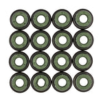 Cometic .265in x .500in x .555in x .638in Metal Jacket Valve Stem Seal - Green - 16 Pack