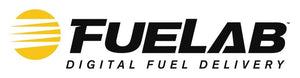 Fuelab 828 In-Line Fuel Filter Long -6AN In/Out 100 Micron Stainless - Black