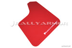 Rally Armor Universal Fit (No Hardware) Red UR Mud Flap w/ White Logo