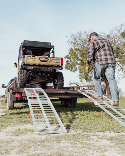 QuadBoss 1500 Arched Ramp  94in x 18in  (7.8ft x 1.5 ft)