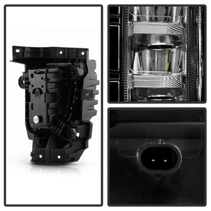 Spyder 2024+ Chevy Silverado 2500HD/3500HD OEM Style Full LED Fog Light w/Universal Switch