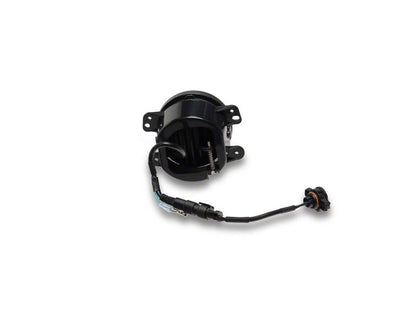 Raxiom 07-18 Jeep Wrangler JK V2 LED Switchback Fog Lights with Amber Turn Signal and Halo Rings
