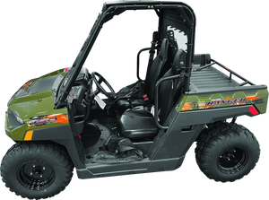 QuadBoss 18-22 Polaris Ranger 150 EFI Roof Windshield & Rear Panel Kit