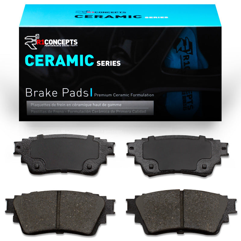 R1 17-26 Nissan Rogue Rear Ceramic Brake Pads