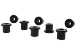 Whiteline Plus 86-11/05 Toyota Frontier / 2/97-11/05 XTerra Rear Spring - Eye Rear & Shackle Bushing