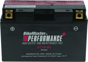 BikeMaster BT7B-BS Battery