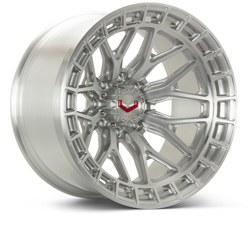 Vossen LCX-02 24x12 - 8x180 - ET44 - Ultra Deep - 124.3 - Brushed Gloss Clear Wheel