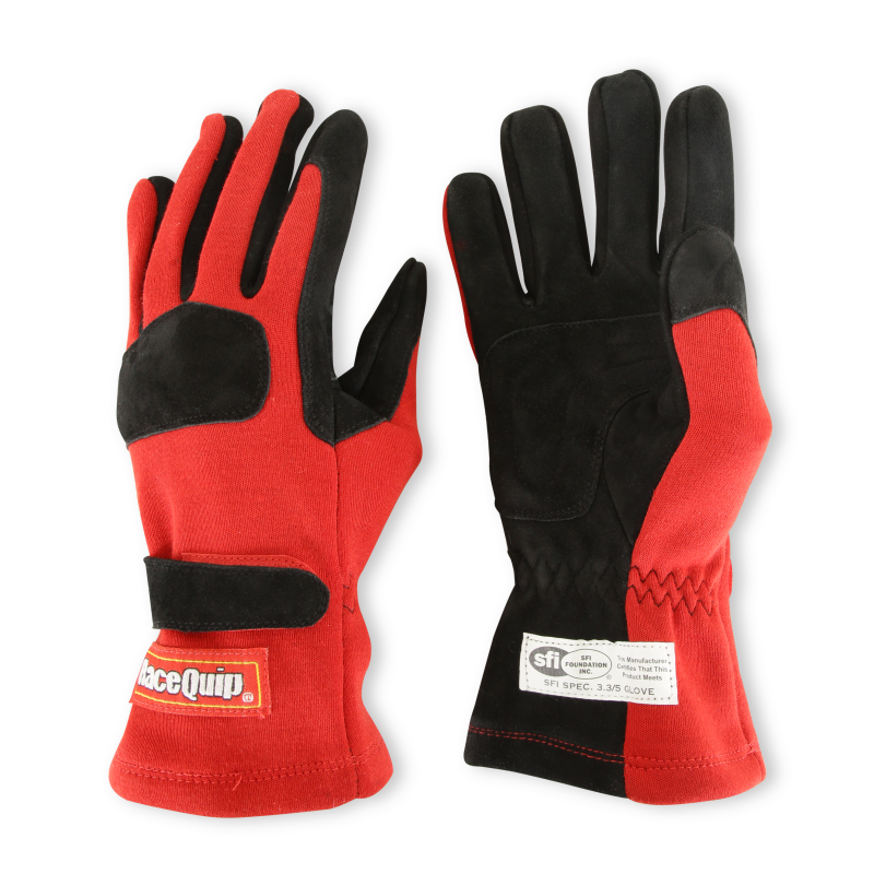 RaceQuip Red 2-Layer SFI-5 Glove - XL