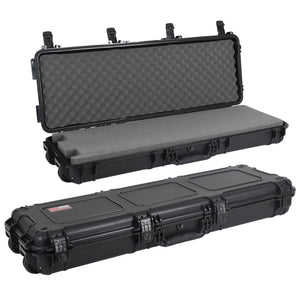 Go Rhino XVenture Gear Hard Case w/ Foam - Long 44in. / IP67 / Automatic Air Valve - Textured Black