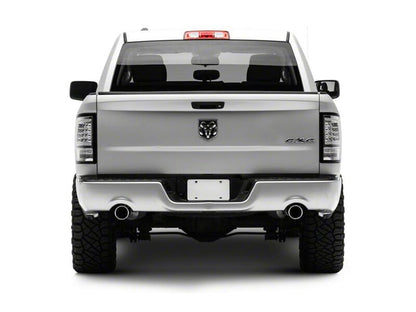 Raxiom 09-18 Dodge RAM 1500 Axial Series LED Tail Lights- Chrome Housing- Clear Lens