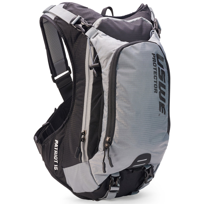 USWE Patriot MTB Protector Pack 15L - Grey/Black