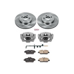 Power Stop 07-10 Mini Cooper Front Autospecialty Brake Kit w/Calipers