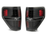 Raxiom 09-14 Ford F-150 Styleside LED Tail Lights- Blk Housing (Clear Lens)