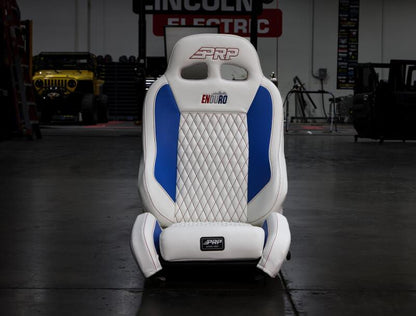 PRP EnduroCrawl Reclining Suspension Seat - Black/Teal Tweed - Passenger