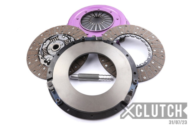 XClutch Ford 10.5in Twin Sprung Organic Multi-Disc Service Pack