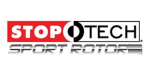 StopTech 94-96 Ferrari F355 Berlinett Front BBK - ST-40 Caliper Yellow / 2pc Drilled 355x32mm Rotor