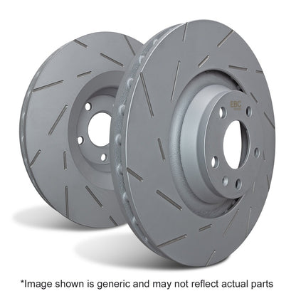 EBC 20-24 Jaguar F-Type 2.0T USR Slotted Rear Rotors