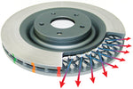 DBA 11-17 BMW 528i (exc. High Speed Braking system) Front Slotted Street Series Rotor
