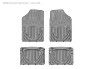 WT Rubber Mats - Rear - Grey