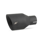 Mishimoto Clamp-on Double Wall Exhaust Tip 2.5 Inlet Slash Cut