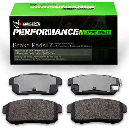 R1 04-11 Mazda RX-8 Rear Performance Sport Brake Pads