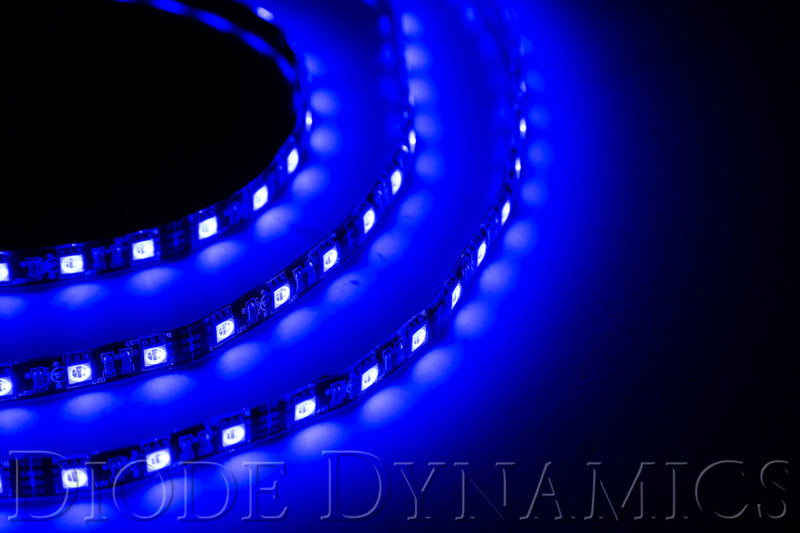 Diode Dynamics LED Strip Lights - Blue 50cm Strip SMD30 WP