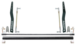 RockJock Antirock Sway Bar Kit Universal 45in Bar 20in Bent Steel Arms