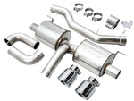 AWE 19-23 BMW 330i / 21-23 BMW 430i Base G2X Touring Axle Back Exhaust - Chrome Silver