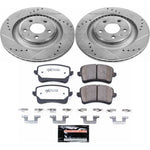 Power Stop 10-11 Audi S4 Rear Z26 Street Warrior Brake Kit