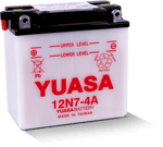 Yuasa 12N7-4A Conventional 12 Volt Battery