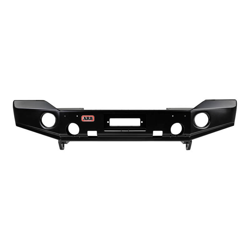 ARB Sahara Deluxe Winch Bumper Jk 07On Satin W/Crush Cans