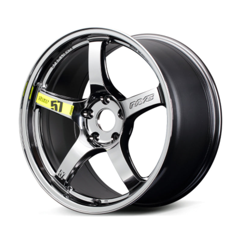 Gram Lights 57CR Limited 18X9.5 +38 5-100 Rays Black Metal Coat